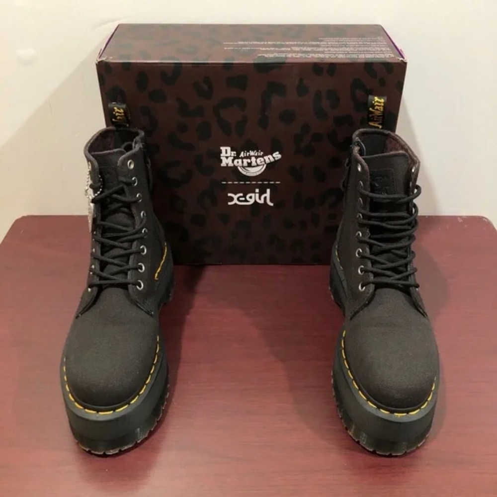 DISCONTINUED X-Girl x Dr Martens US8L